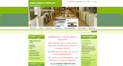 Desktop Screenshot of elektro-center.eu