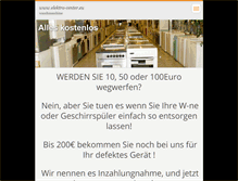 Tablet Screenshot of elektro-center.eu